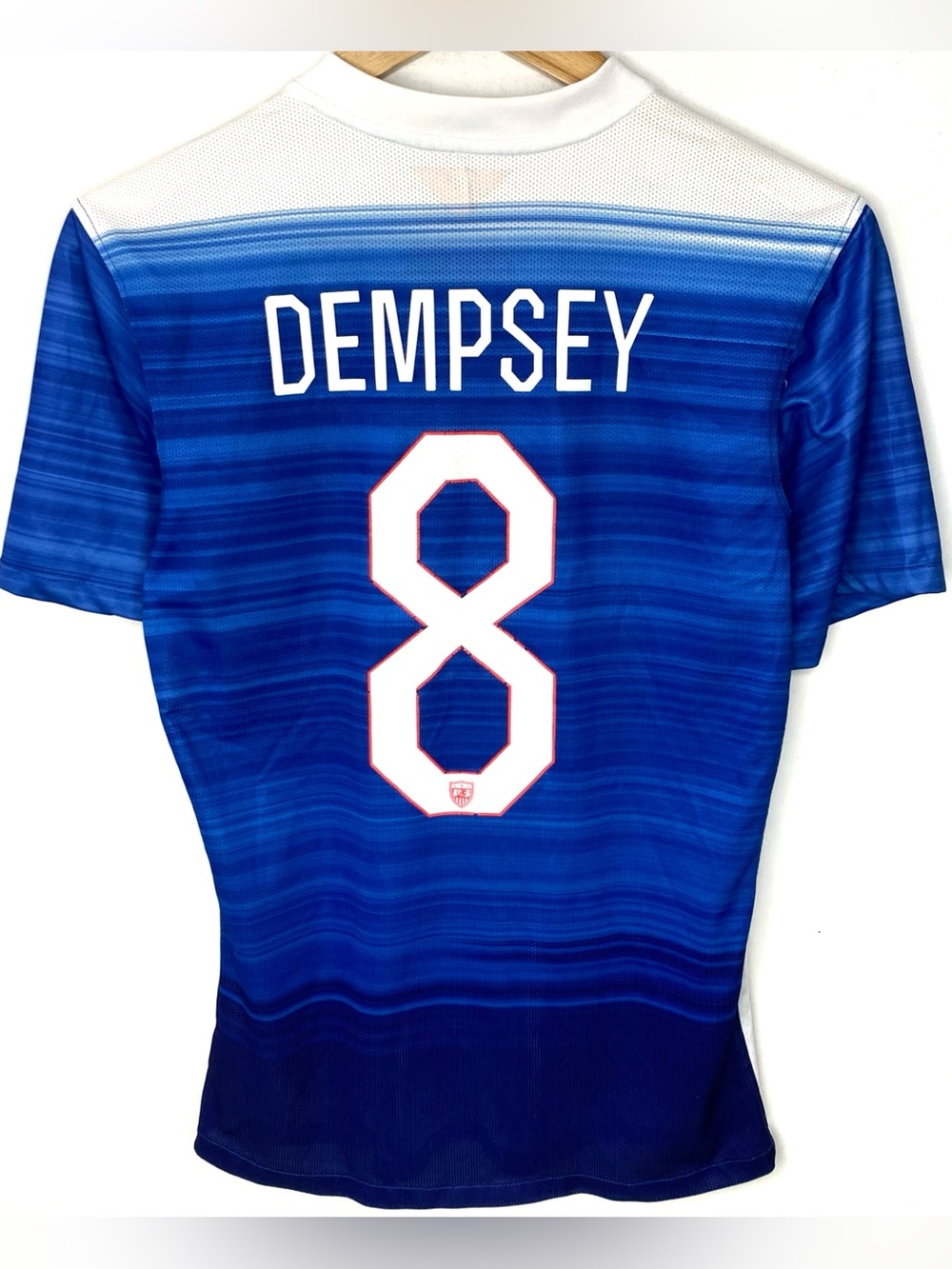 Nike USA USMNT 2015/16 Away Soccer Jersey Clint Dempsey #8 Men's Size Medium